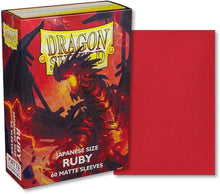 Cargar imagen en el visor de la galería, PROTECTORES DRAGON SHIELD JAPANESE MATTE RUBY