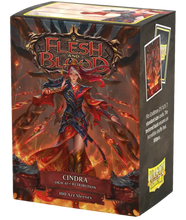 Cargar imagen en el visor de la galería, PROTECTORES DRAGON SHIELD STANDARD MATTE ART FLESH&BLOOD CINDRA