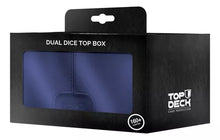 Cargar imagen en el visor de la galería, TOP DECK DUAL DICE TOP BOX 160 AZUL