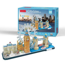 Cargar imagen en el visor de la galería, 3D PUZZLE CITY LINE LONDON