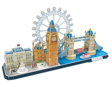 Cargar imagen en el visor de la galería, 3D PUZZLE CITY LINE LONDON