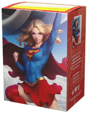 Cargar imagen en el visor de la galería, PROTECTORES DRAGON SHIELD STANDARD MATTE ART BRUSHED SUPERGIRL