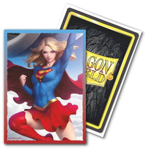 Cargar imagen en el visor de la galería, PROTECTORES DRAGON SHIELD STANDARD MATTE ART BRUSHED SUPERGIRL