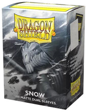 Cargar imagen en el visor de la galería, PROTECTORES DRAGON SHIELD STANDARD DUAL MATTE SNOW