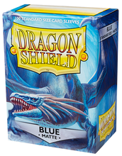 Cargar imagen en el visor de la galería, PROTECTORES DRAGON SHIELD STANDARD MATTE BLUE