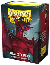 Cargar imagen en el visor de la galería, PROTECTORES DRAGON SHIELD STANDARD MATTE BLOOD RED