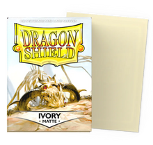 Cargar imagen en el visor de la galería, PROTECTORES DRAGON SHIELD STANDARD MATTE IVORY