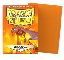 Cargar imagen en el visor de la galería, PROTECTORES DRAGON SHIELD STANDARD MATTE ORANGE