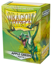 Cargar imagen en el visor de la galería, PROTECTORES DRAGON SHIELD STANDARD MATTE APPLE GREEN