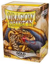 Cargar imagen en el visor de la galería, PROTECTORES DRAGON SHIELD STANDARD MATTE GOLD