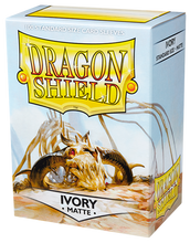Cargar imagen en el visor de la galería, PROTECTORES DRAGON SHIELD STANDARD MATTE IVORY