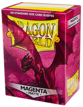 Cargar imagen en el visor de la galería, PROTECTORES DRAGON SHIELD STANDARD MATTE MAGENTA