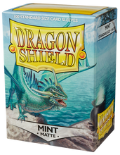 Cargar imagen en el visor de la galería, PROTECTORES DRAGON SHIELD STANDARD MATTE MINT