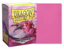 Cargar imagen en el visor de la galería, PROTECTORES DRAGON SHIELD STANDARD MATTE PINK DIAMOND