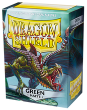 Cargar imagen en el visor de la galería, PROTECTORES DRAGON SHIELD STANDARD MATTE GREEN