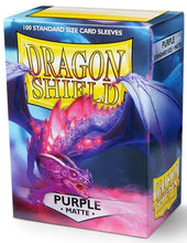 Cargar imagen en el visor de la galería, PROTECTORES DRAGON SHIELD STANDARD MATTE PURPLE