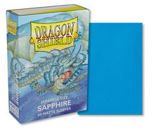Cargar imagen en el visor de la galería, PROTECTORES DRAGON SHIELD JAPANESE MATTE SAPPHIRE