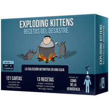 Cargar imagen en el visor de la galería, EXPLODING KITTENS: RECETAS DEL DESASTRE