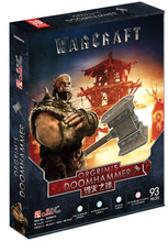 Cargar imagen en el visor de la galería, 3D PUZZLE WARCRAFT ORGRIM`S DOOMHAMMER