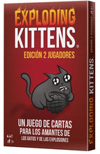 Cargar imagen en el visor de la galería, EXPLODING KITTENS EDICIÓN 2 JUGADORES