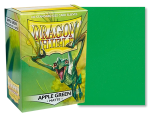 PROTECTORES DRAGON SHIELD STANDARD MATTE APPLE GREEN