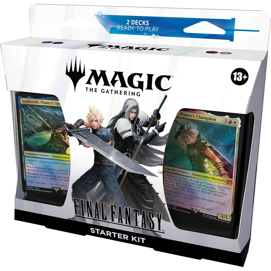 STARTER KIT FINAL FANTASY ( INGLES)