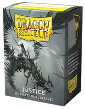 Cargar imagen en el visor de la galería, PROTECTORES DRAGON SHIELD STANDARD DUAL MATTE JUSTICE
