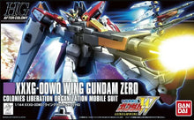 Cargar imagen en el visor de la galería, HG 1/144 XXXG-00W0 WING GUNDAM ZERO
