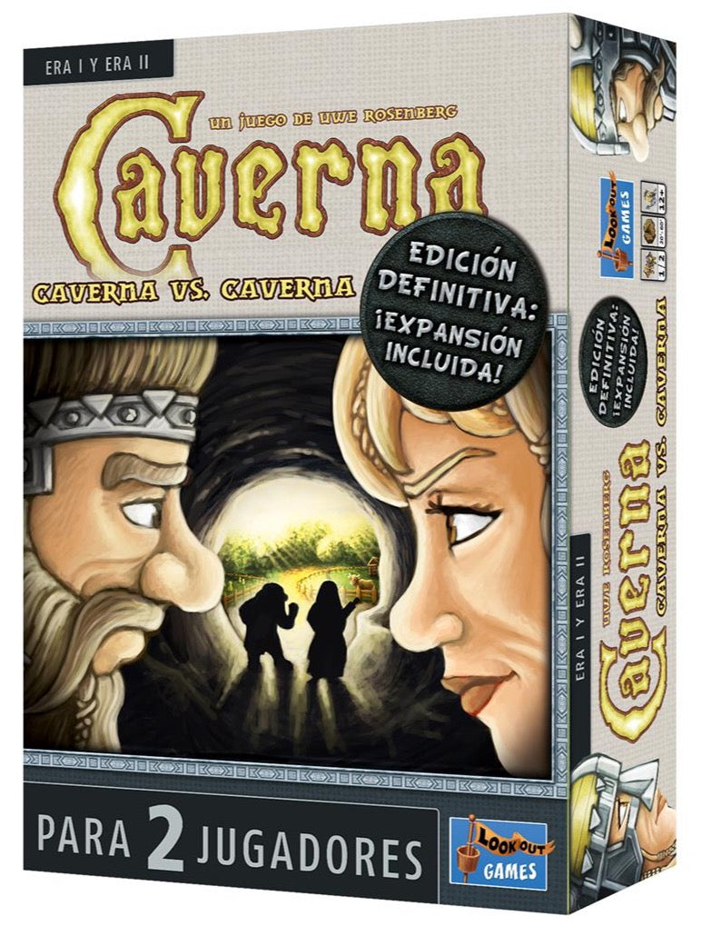 CAVERNA PARA DOS JUGADORES:  CAVERNA VS CAVERNA, ERA I Y ERA II