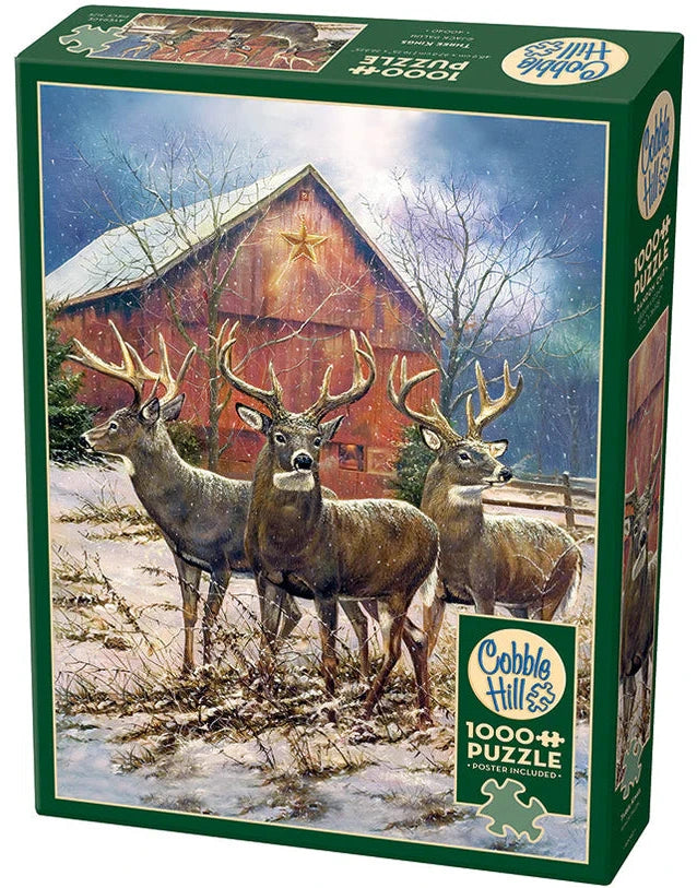 COBBLE HILL RANDOM CUT THREE KINGS 1000 PIEZAS + POSTER