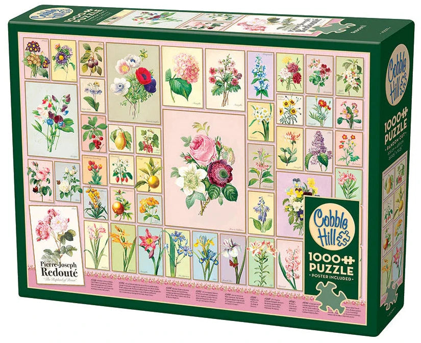 COBBLE HILL RANDOM CUT REDOUTE 1000 PIEZAS + POSTER