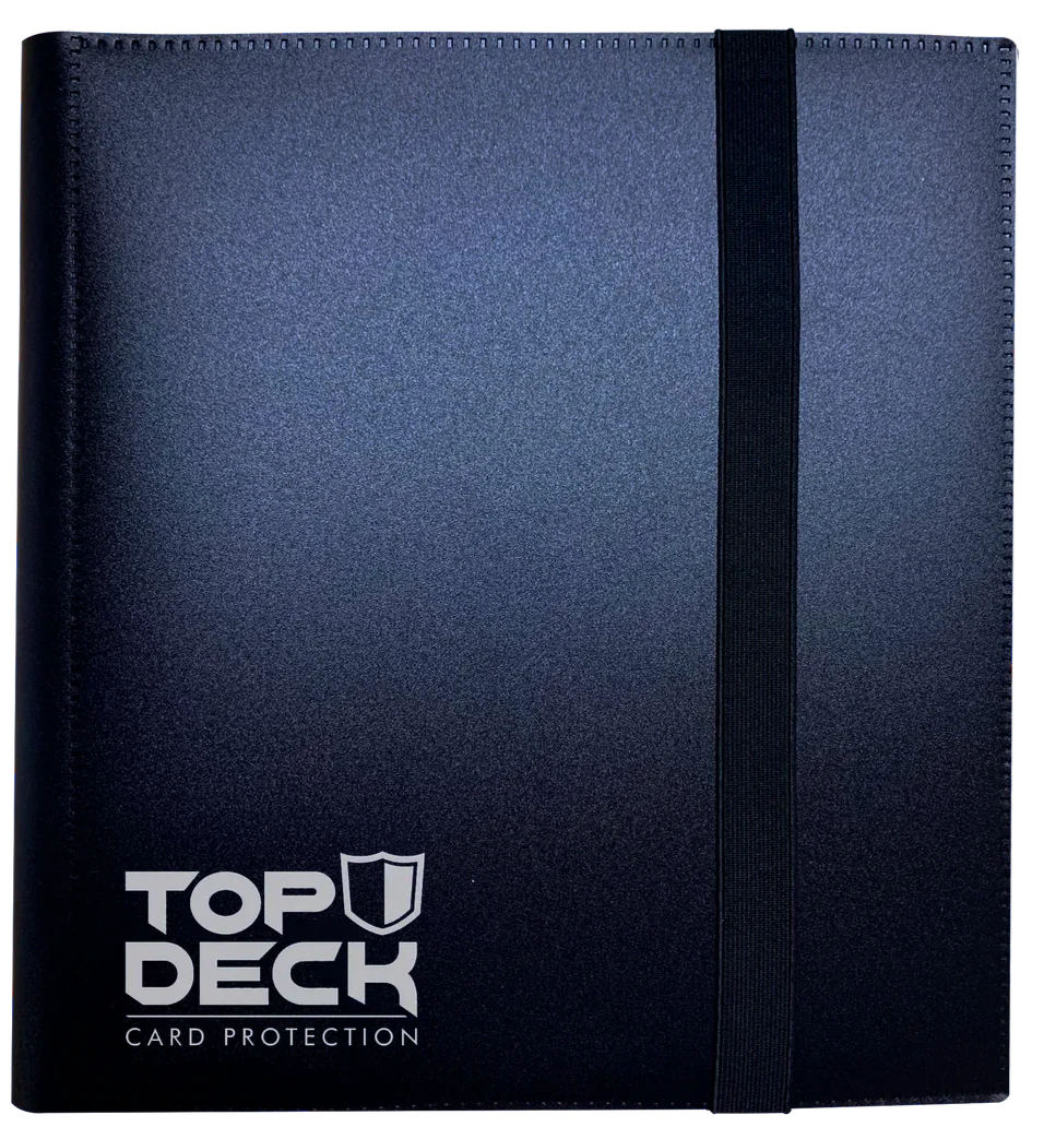CARPETA TOP DECK 4 POCKET 160 COLOR NEGRO