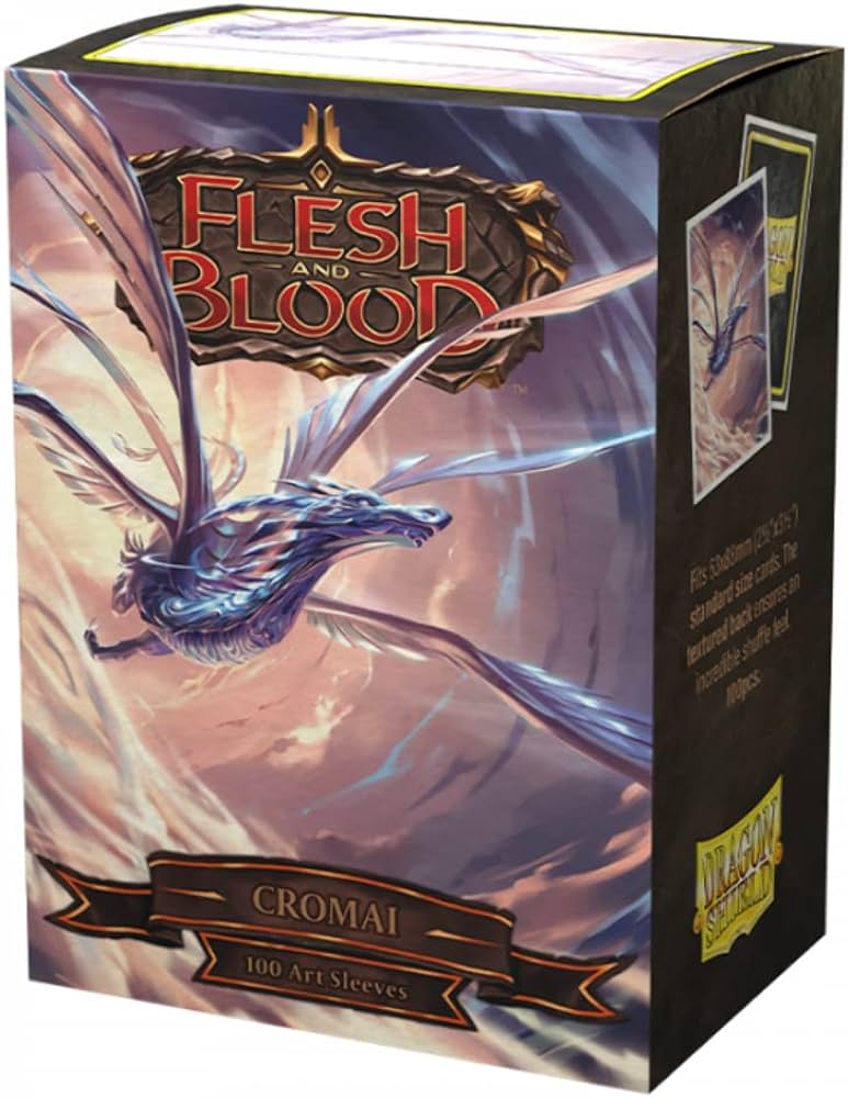 PROTECTORES DRAGON SHIELD STANDARD MATTE ART FLESH&BLOOD CROMAI