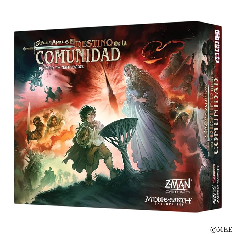 SEÑOR DE LOS ANILLOS DESTINO DE LA COMUNIDAD