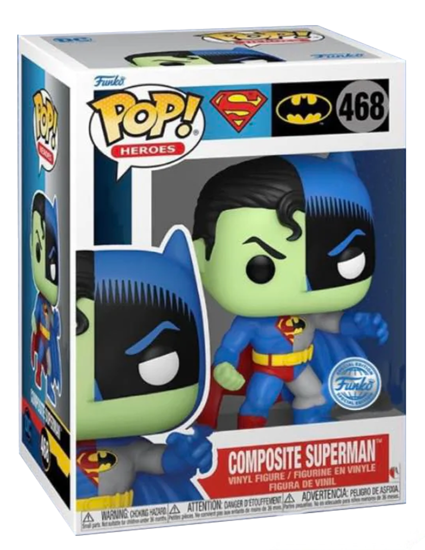 POP! DC COMICS, COMPOSITE SUPERMAN