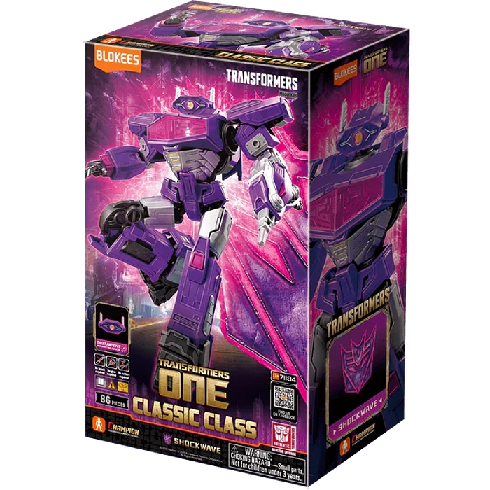 TRANSFORMERS BLOKEES ONE CLASSIC CLASS SHOCKWAVE