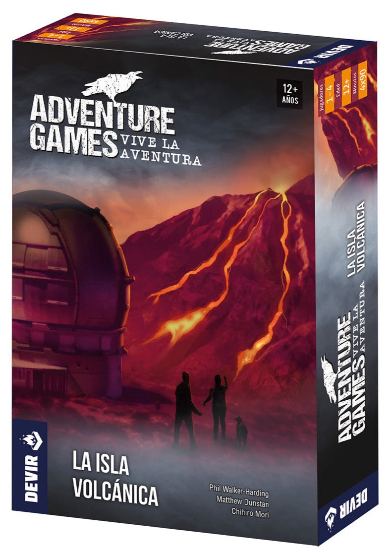 ADVENTURE GAMES: LA ISLA VOLCÁNICA