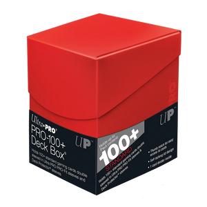 DECK BOX ULTRA PRO ECLIPSE 100 ROJO