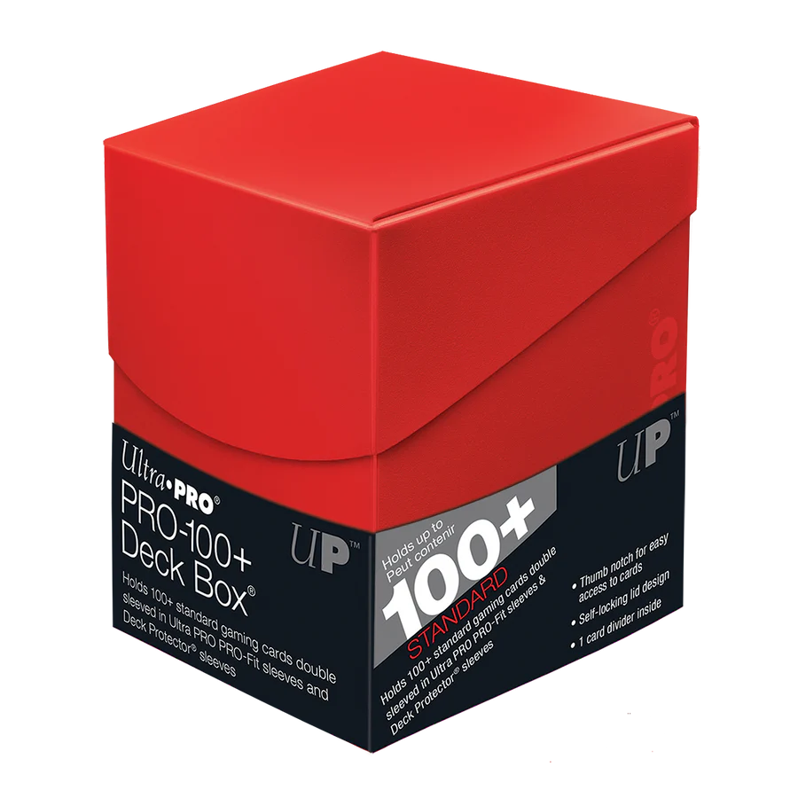 DECK BOX ULTRA PRO ECLIPSE 100 ROJO