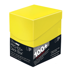 DECK BOX ULTRA PRO ECLIPSE 100 AMARILLO