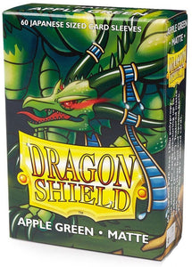 PROTECTORES DRAGON SHIELD JAPANESE MATTE APPLE GREEN