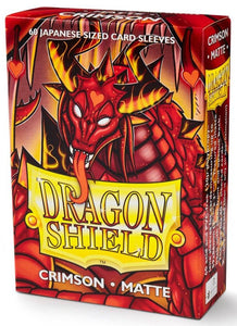 PROTECTORES DRAGON SHIELD JAPANESE MATTE CRIMSON