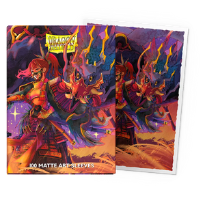PROTECTORES DRAGON SHIELD STANDARD MATTE ART SHANA Y HURO