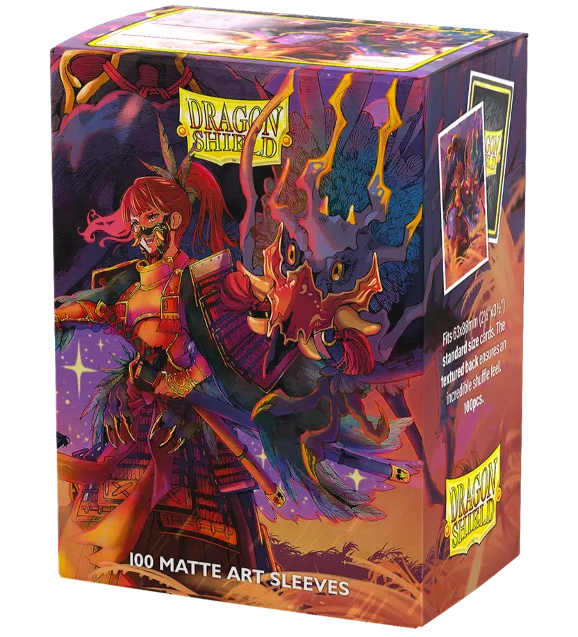 PROTECTORES DRAGON SHIELD STANDARD MATTE ART SHANA Y HURO