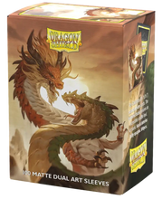 Cargar imagen en el visor de la galería, PROTECTORES DRAGON SHIELD STANDARD DUAL MATTE  ART WOOD SNAKE 2025
