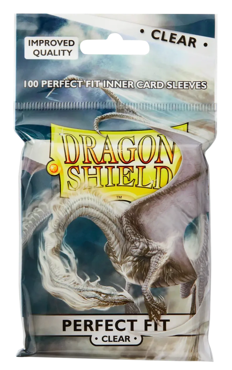 PROTECTORES DRAGON SHIELD  PERFECT FIT CLEAR