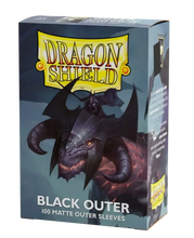Cargar imagen en el visor de la galería, PROTECTORES DRAGON SHIELD  OUTER SLEEVES BLACK OUTER
