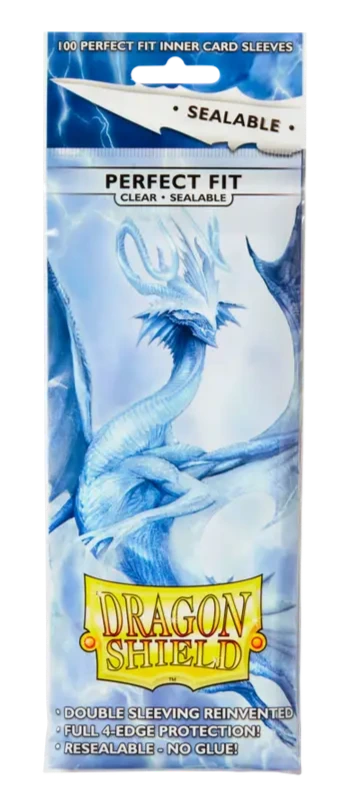 PROTECTORES DRAGON SHIELD  PERFECT FIT CLEAR SEALABLE