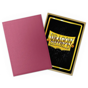 PROTECTORES DRAGON SHIELD STANDARD DUAL MATTE POMEGRANATE Y GOLD