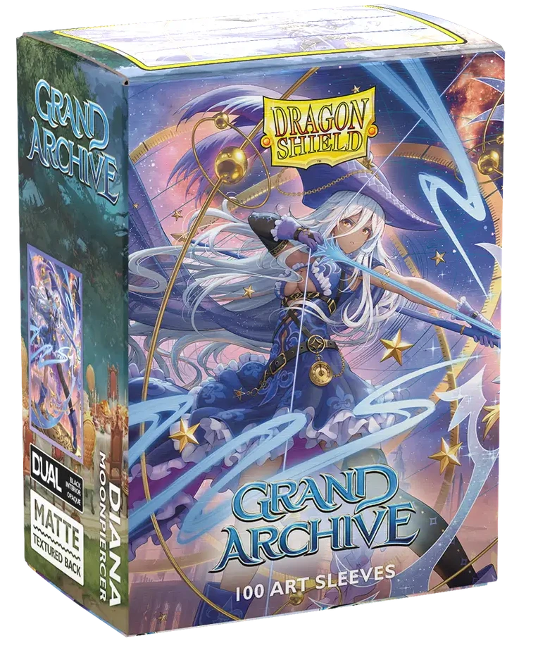 PROTECTORES DRAGON SHIELD STANDARD DUAL MATTE ART GRAND ARCHIVE: DIANA